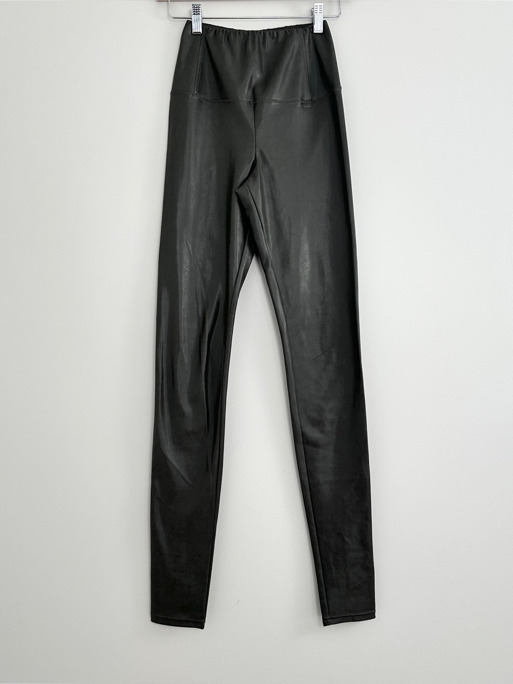 Wilfred Daria Pant Faux Leather Green Gray Womens Size XS